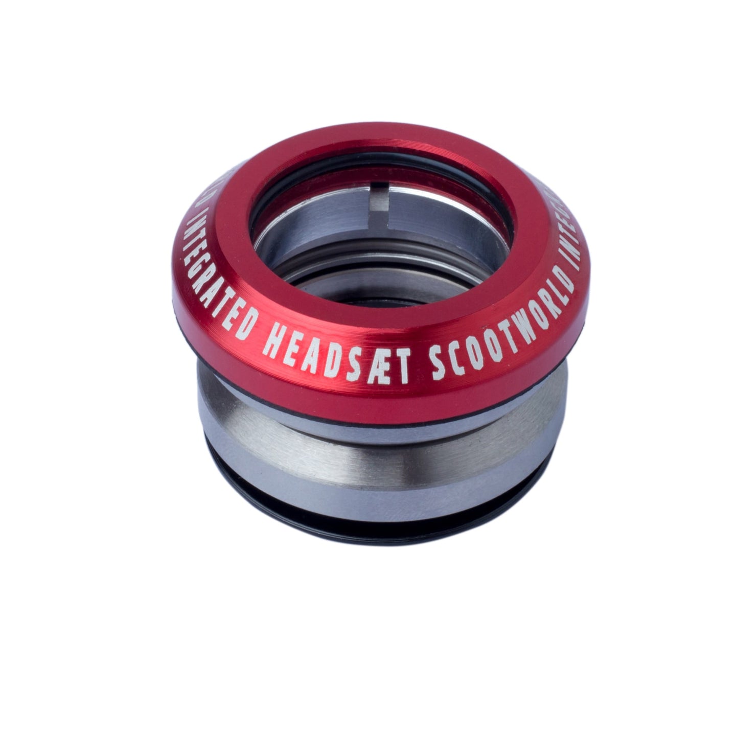 ScootWorld Integrated Stunt Scooter Headset - Rot-ScootWorld.de