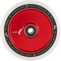 Striker Lighty Fullcore V3 White PU 110mm Stunt Scooter Rolle - Rot-ScootWorld.de