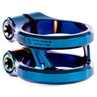 Ethic Sylphe V2 Stunt Scooter Clamp - Chrome Blue-ScootWorld.de