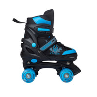 VENOR Ignite LED Side-By-Side Rollschuhe - Black/Blue-ScootWorld.de