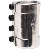 North Hammer V2 SCS Stunt Scooter Clamp - Silver-ScootWorld.de