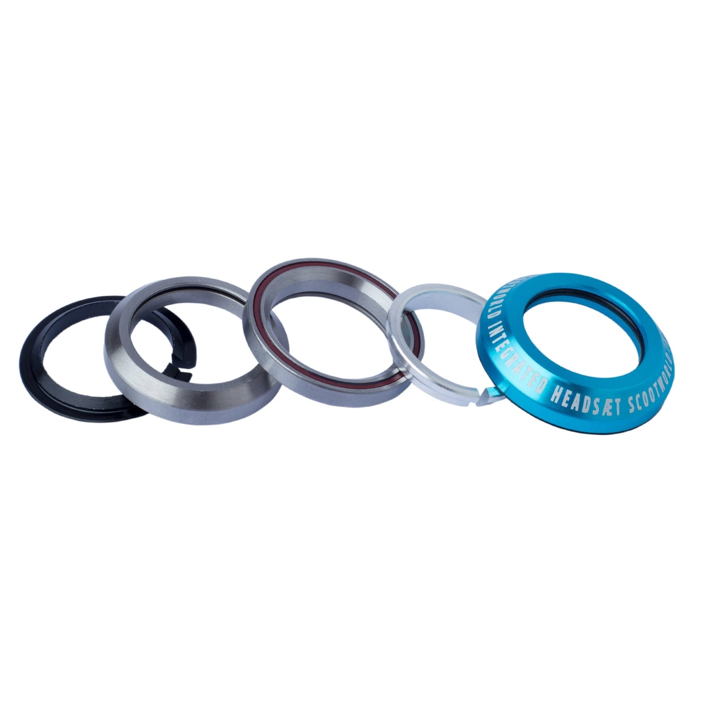 ScootWorld Integrated Stunt Scooter Headset - Blau-ScootWorld.de