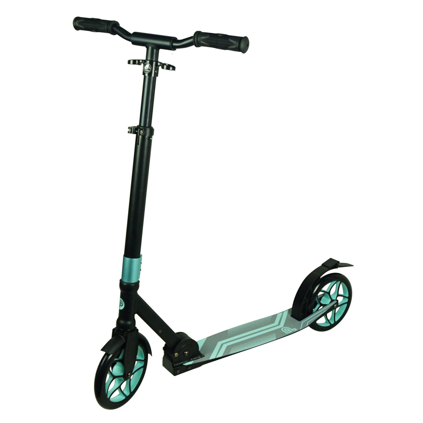 Primus Optime Cityroller - Schwarz/Türkis-ScootWorld.de