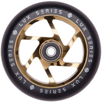 Striker Lux Spoked 110mm Stunt Scooter Rolle - Gold Chrome-ScootWorld.de