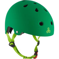 Triple Eight Dual Certified MiPS Skatehelm - Green-ScootWorld.de