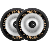 Proto Full Core Grippers Stunt Scooter Rolle 2-Pack - Silber-ScootWorld.de