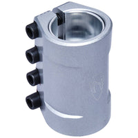 North Hammer V2 SCS Stunt Scooter Clamp - Matte Silver-ScootWorld.de