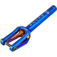 Striker REVUS IHC Stunt Scooter Fork - Blue Chrome-ScootWorld.de