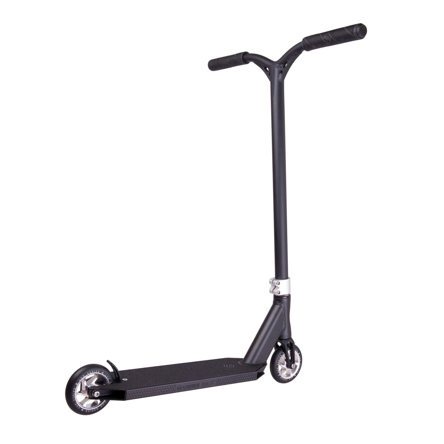 Striker Lux 5" Stunt Scooter - Silver-ScootWorld.de