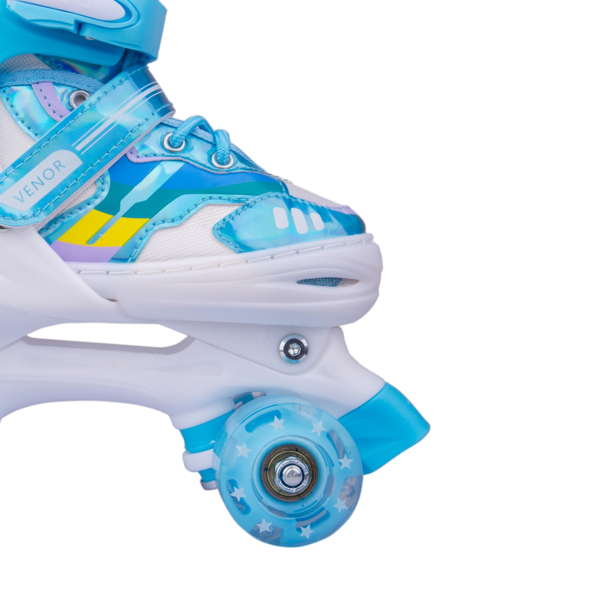 VENOR Ignite LED Side-By-Side Rollschuhe - Türkis-ScootWorld.de