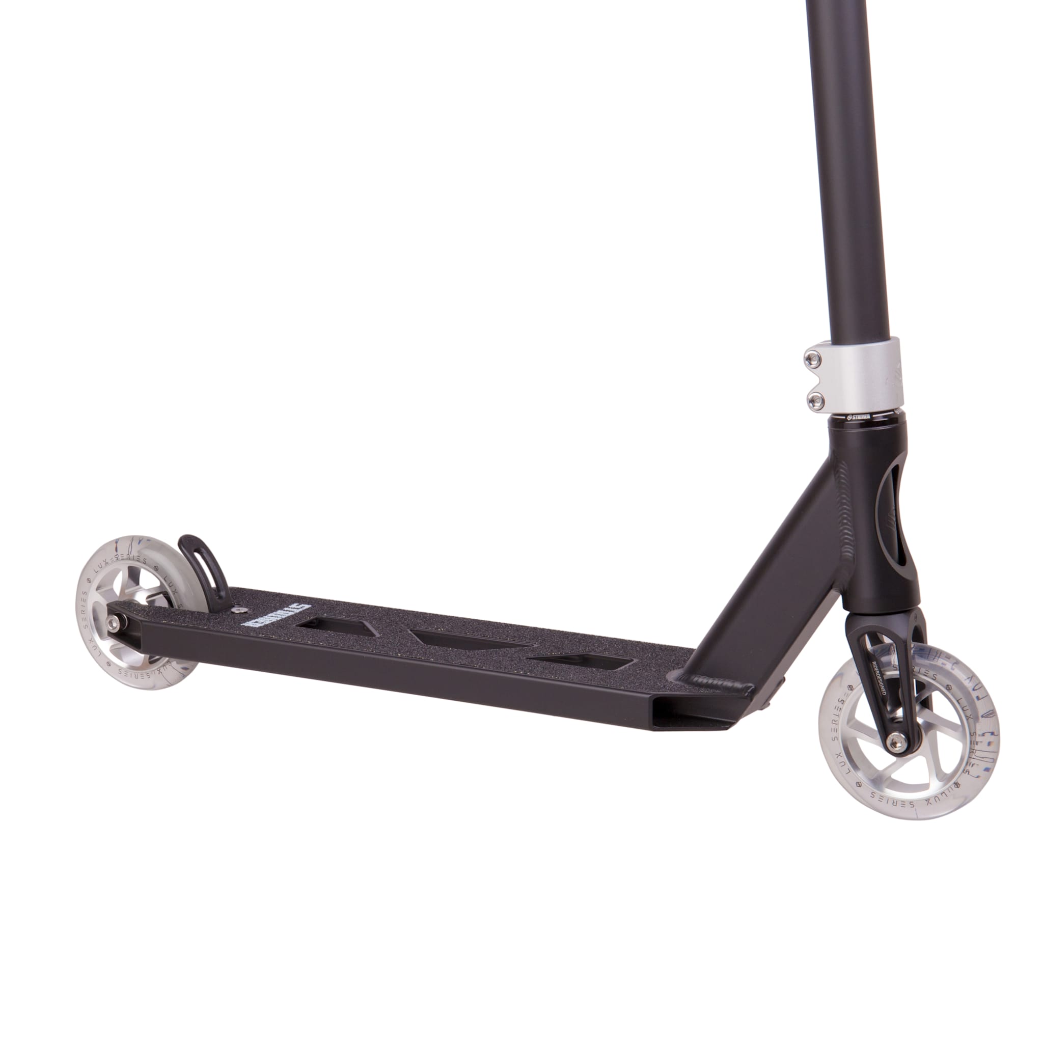 Striker Lux Stunt Scooter - Transparent/Silber-ScootWorld.de