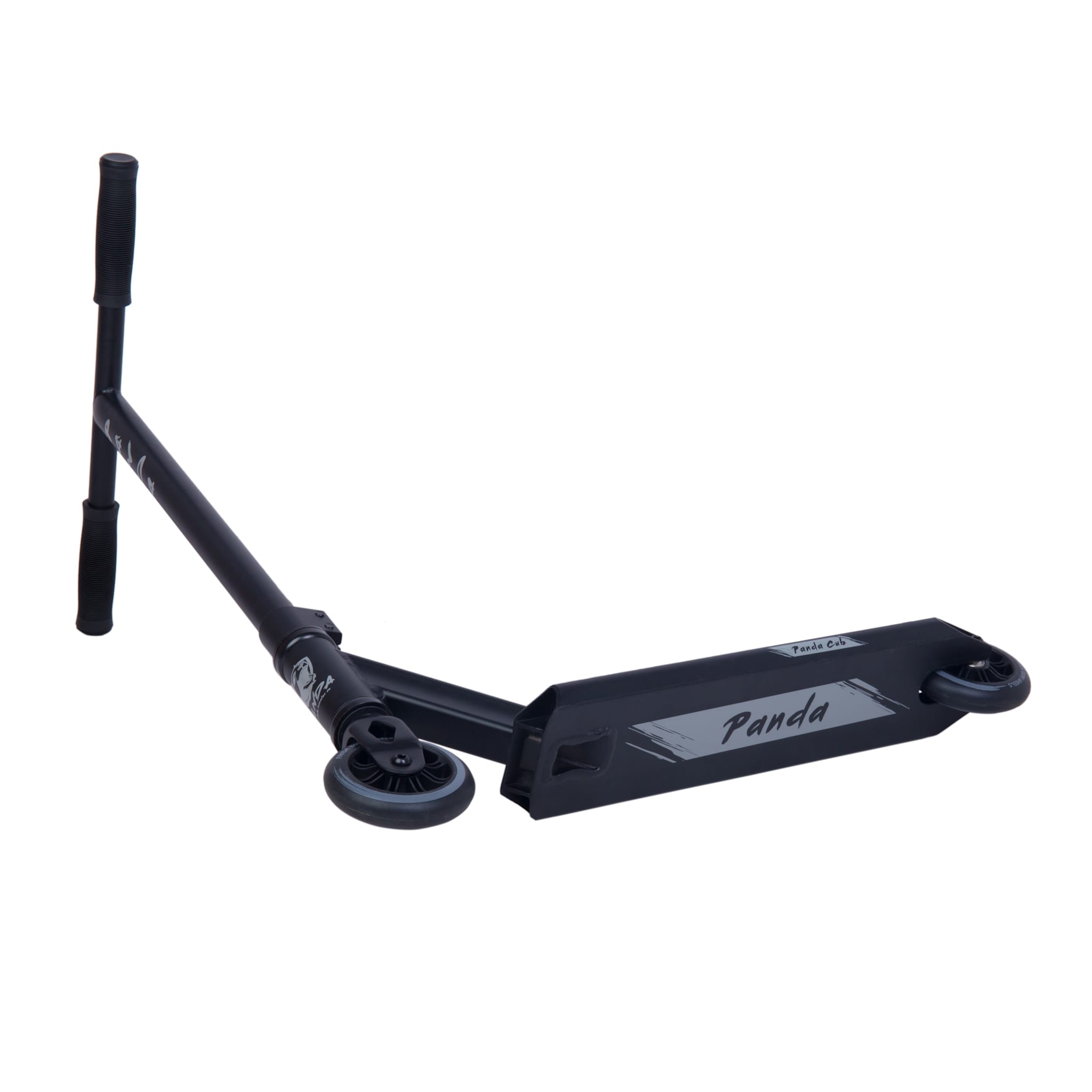 Panda Cub Stunt Scooter - Black/Grey-ScootWorld.de