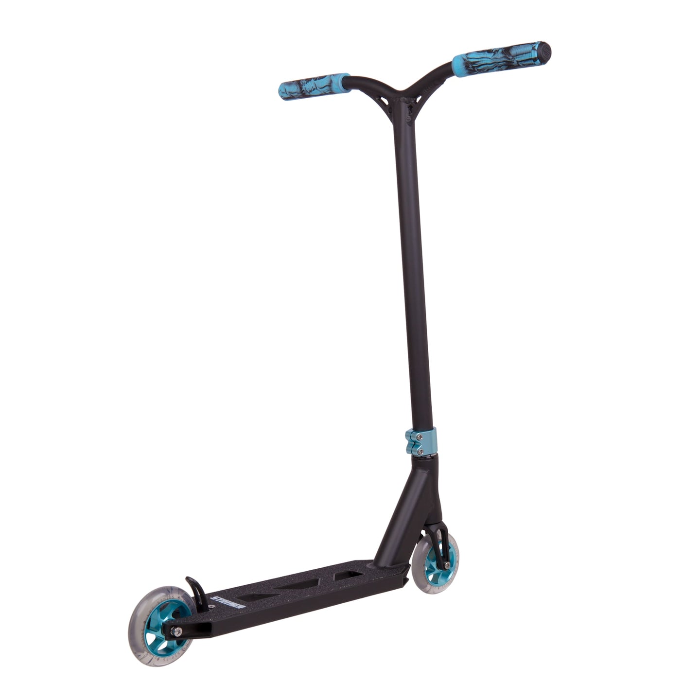 Striker Lux Stunt Scooter - Transparent/Türkis-ScootWorld.de