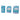 Reversal Protektoren Set Kinder 3-Pack - Faded Blue-ScootWorld.de
