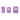 Reversal Protektoren Set Kinder 3-Pack - Faded Purple-ScootWorld.de