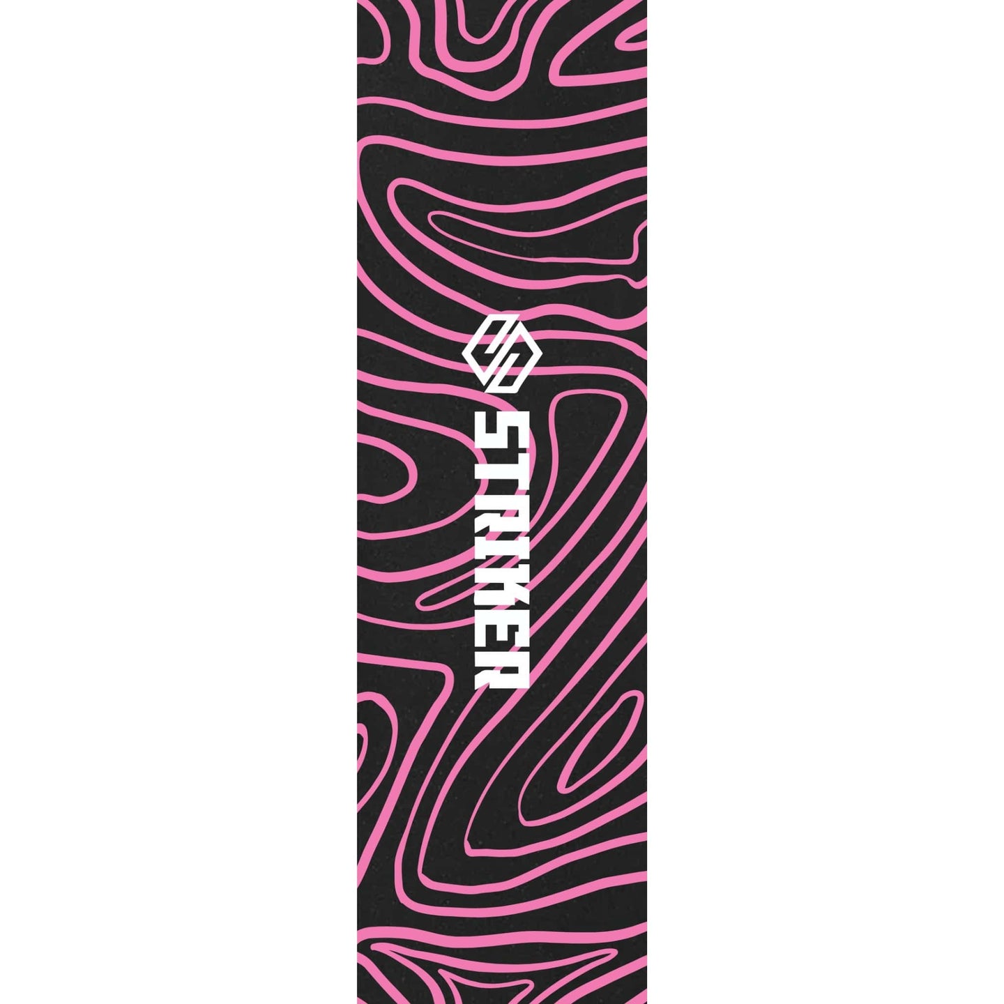Striker 6.5" Stunt Scooter Griptape - Topo Swirl Pink-ScootWorld.de