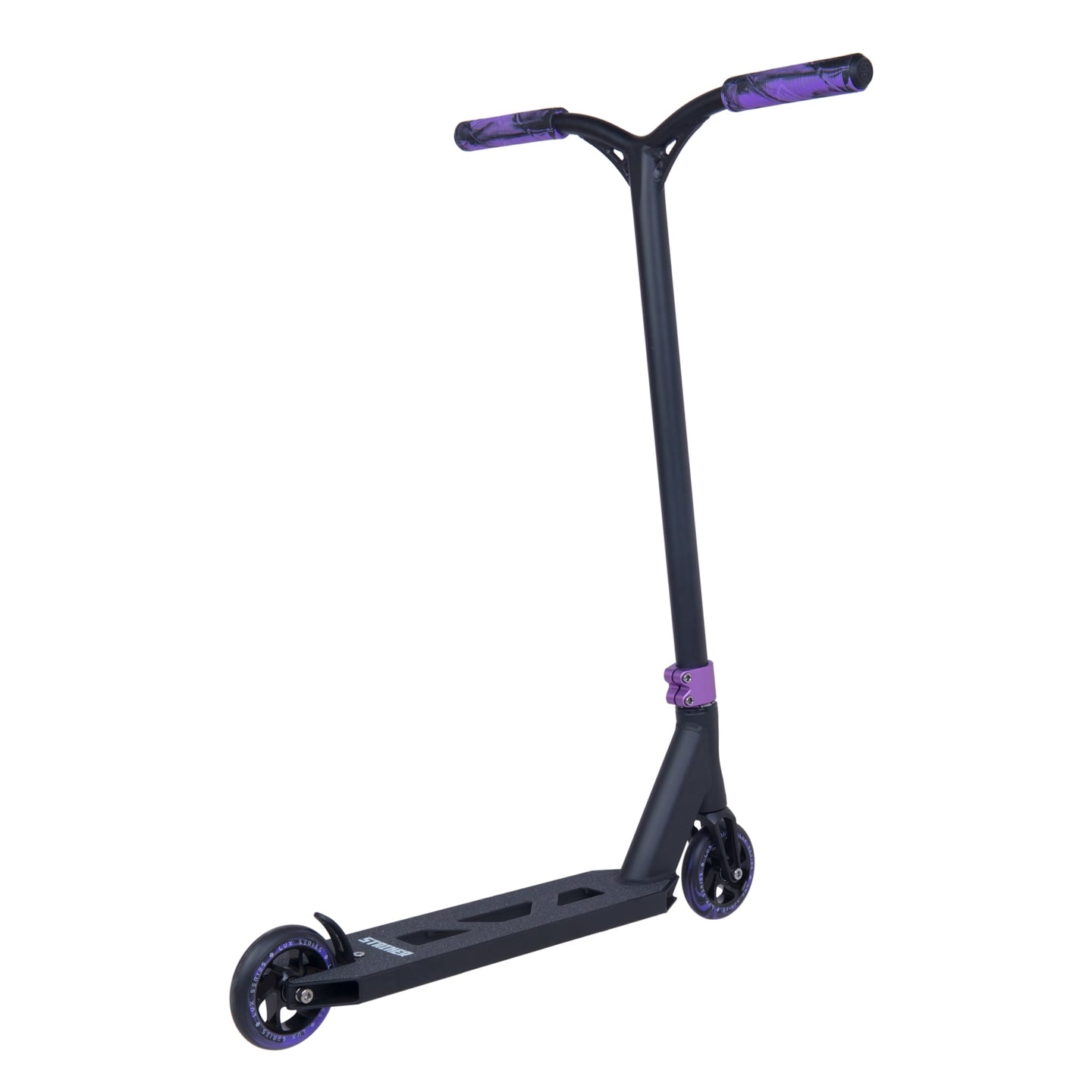 Striker Lux Stunt Scooter - Black/Purple-ScootWorld.de