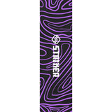 Striker 6.5" Stunt Scooter Griptape - Topo Swirl Purple-ScootWorld.de