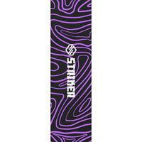 Striker 6.5" Stunt Scooter Griptape - Topo Swirl Purple-ScootWorld.de