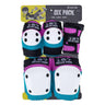 187 Killer Pads Jr. Schutzset 6-Pack Kinder - Pink/Türkis