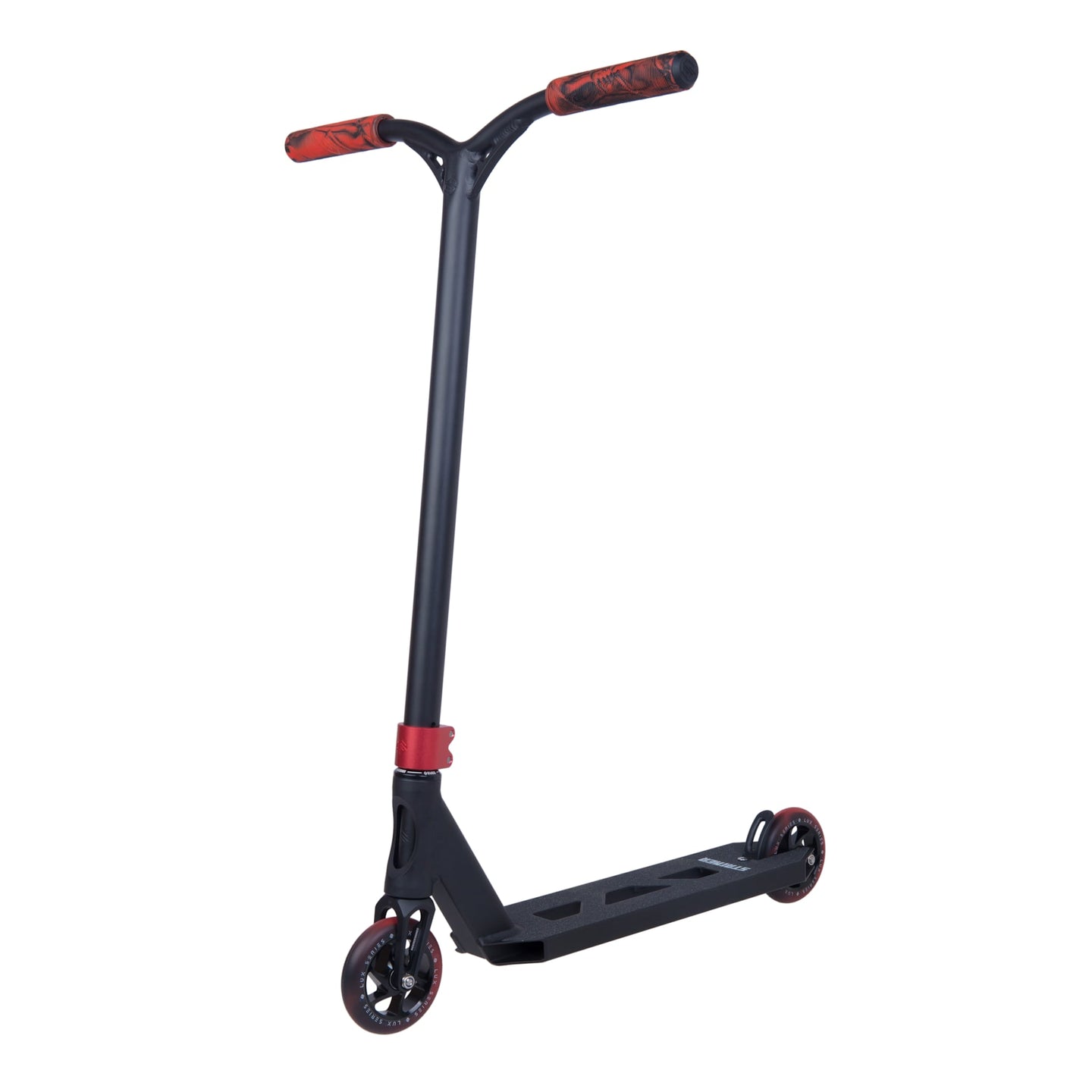 Striker Lux Stunt Scooter - Black/Red-ScootWorld.de