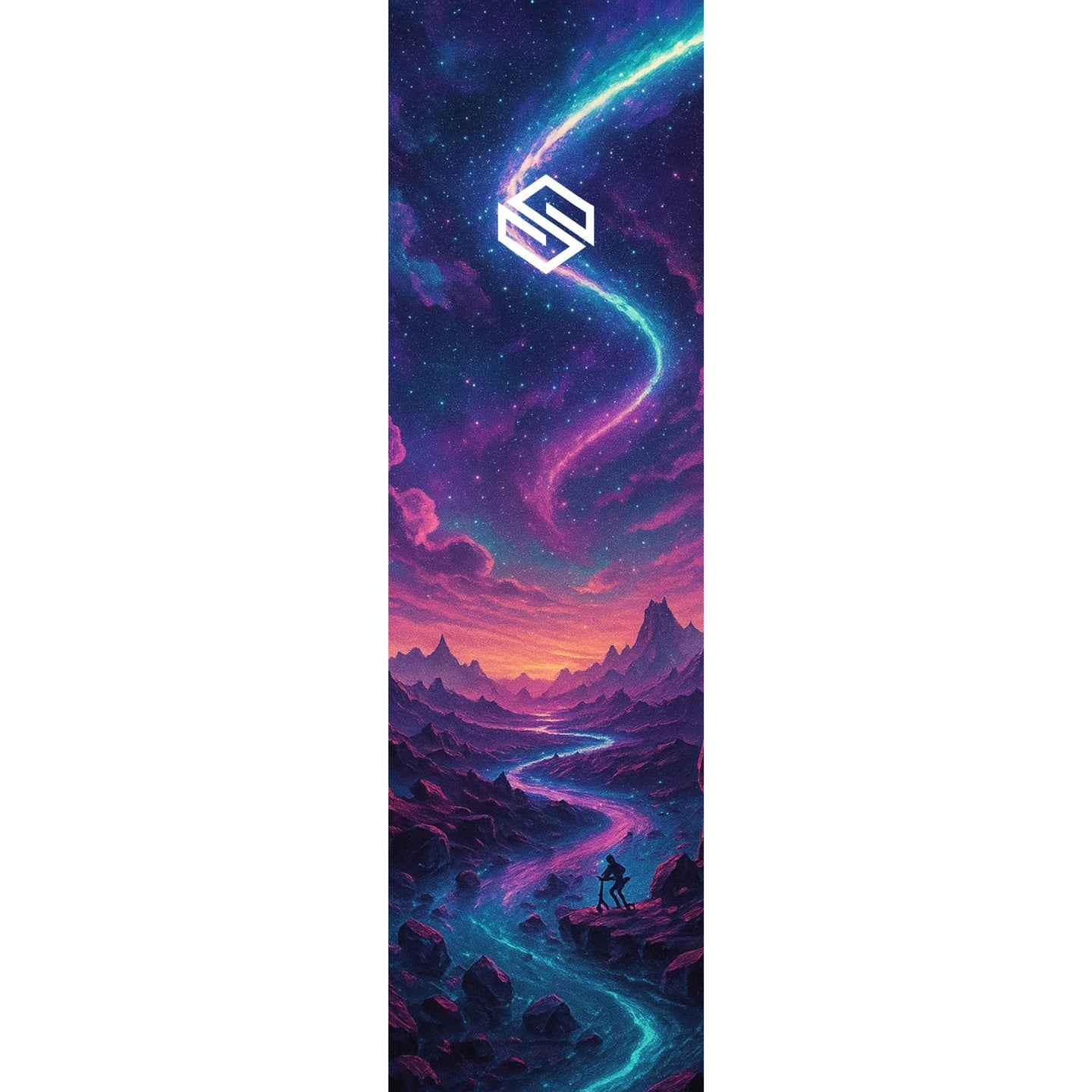 Striker 6.5" Stunt Scooter Griptape - Cosmic Trail-ScootWorld.de