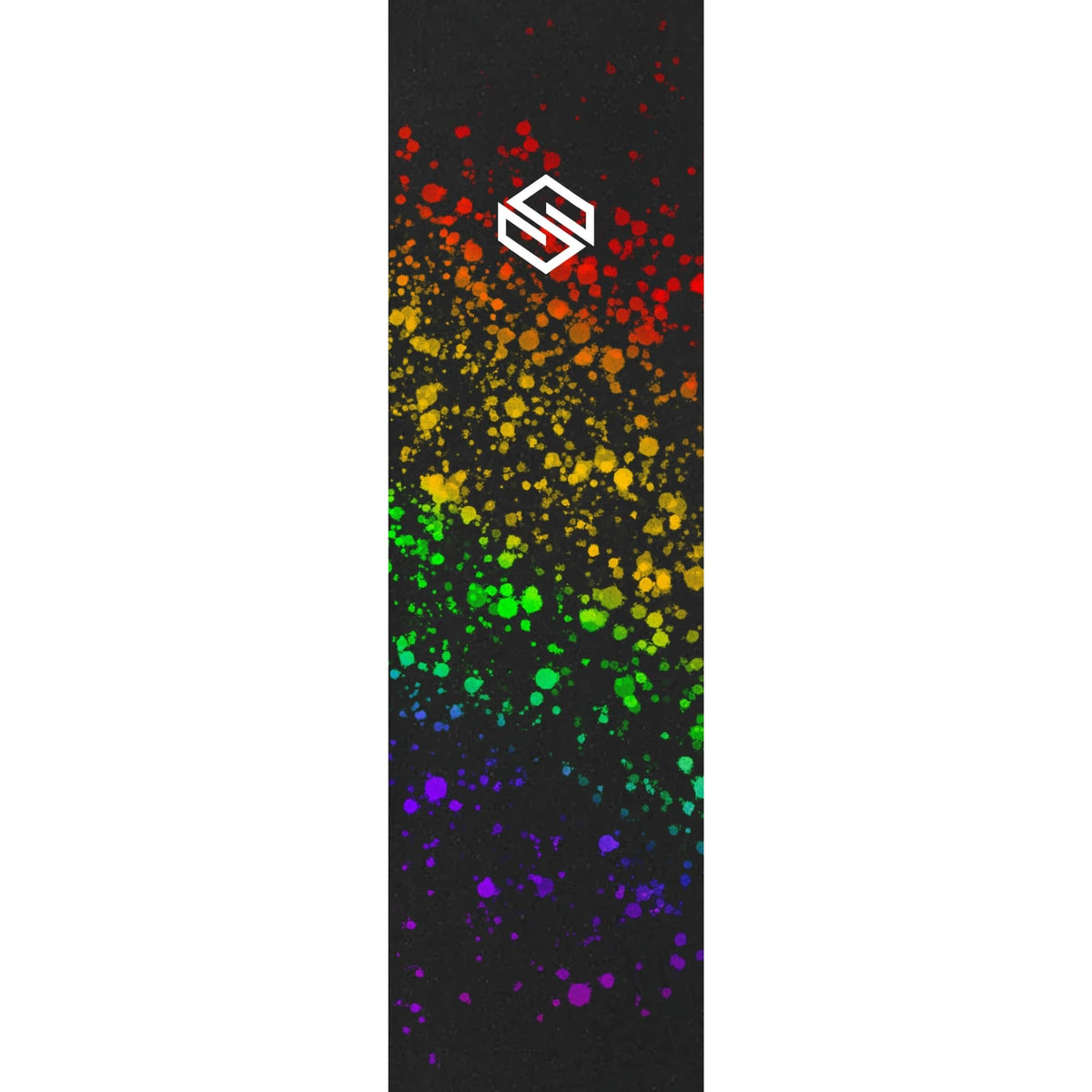 Striker 6.5" Griptape Til Løbehjul - Rainbow Splatter-ScootWorld.dk