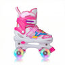 VENOR Ignite LED Side-By-Side Rollschuhe - Glänzendes Rosa