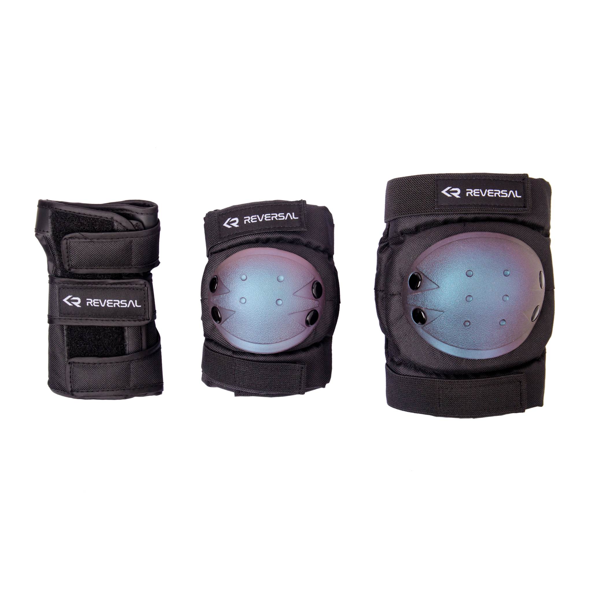 Reversal Protektoren Set Kinder 3-Pack - Chamäleon-Regenbogen-ScootWorld.de