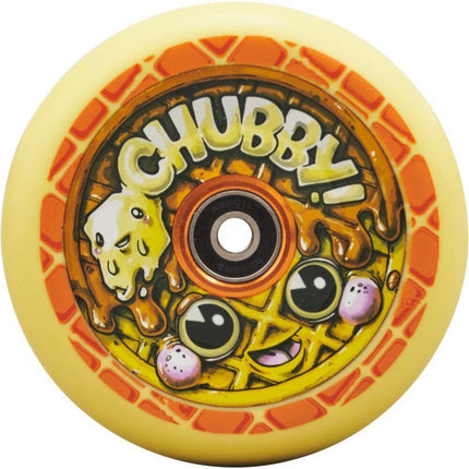 Chubby Melocore Stunt Scooter Rolle - Waffle-ScootWorld.de