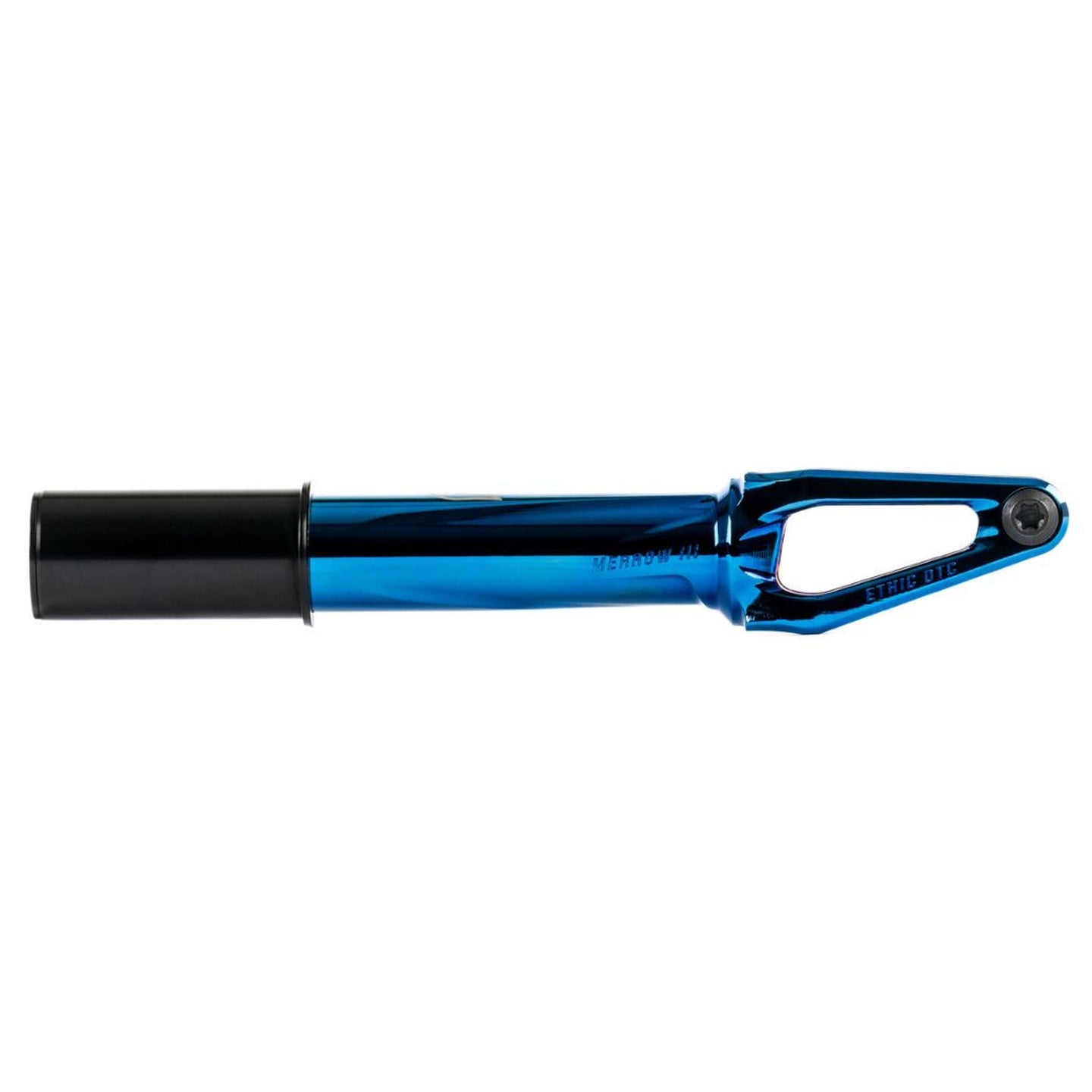 Ethic Merrow HIC V3 Stunt Scooter Fork - Blau Chrome-ScootWorld.de
