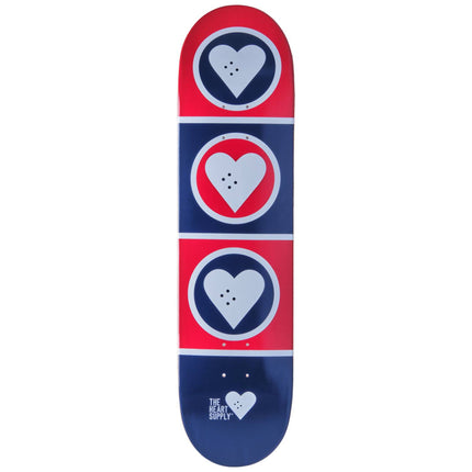 Heart Supply Squadron Skateboard Deck - Red-ScootWorld.de
