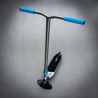 Striker Titan Pande Silver Teal Custom Build - Silber/Türkis-ScootWorld.de