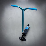 Striker Panda Freestyle Custom Build - Schwarz/Türkis/Silber-ScootWorld.de