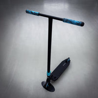 Striker Ethic 500mm Black Teal Custom Build - Black/Teal-ScootWorld.de