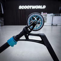 Striker Ethic 500mm Black Teal Custom Build - Black/Teal-ScootWorld.de