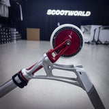 Ethic Silver/Red Custom Stunt Scooter - Silver/Red-ScootWorld.de