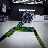 Striker Panda Rainbow Custom Stunt Scooter - Regenbogen/Schwarz-ScootWorld.de