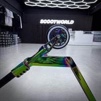 Striker Panda Rainbow Custom Stunt Scooter - Regenbogen/Schwarz-ScootWorld.de