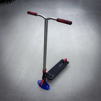 Striker Ethic Pande Boxed Custom Stunt Scooter - Black/Red/Raw-ScootWorld.de