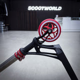 Striker Ethic Pande Boxed Custom Stunt Scooter - Black/Red/Raw-ScootWorld.de