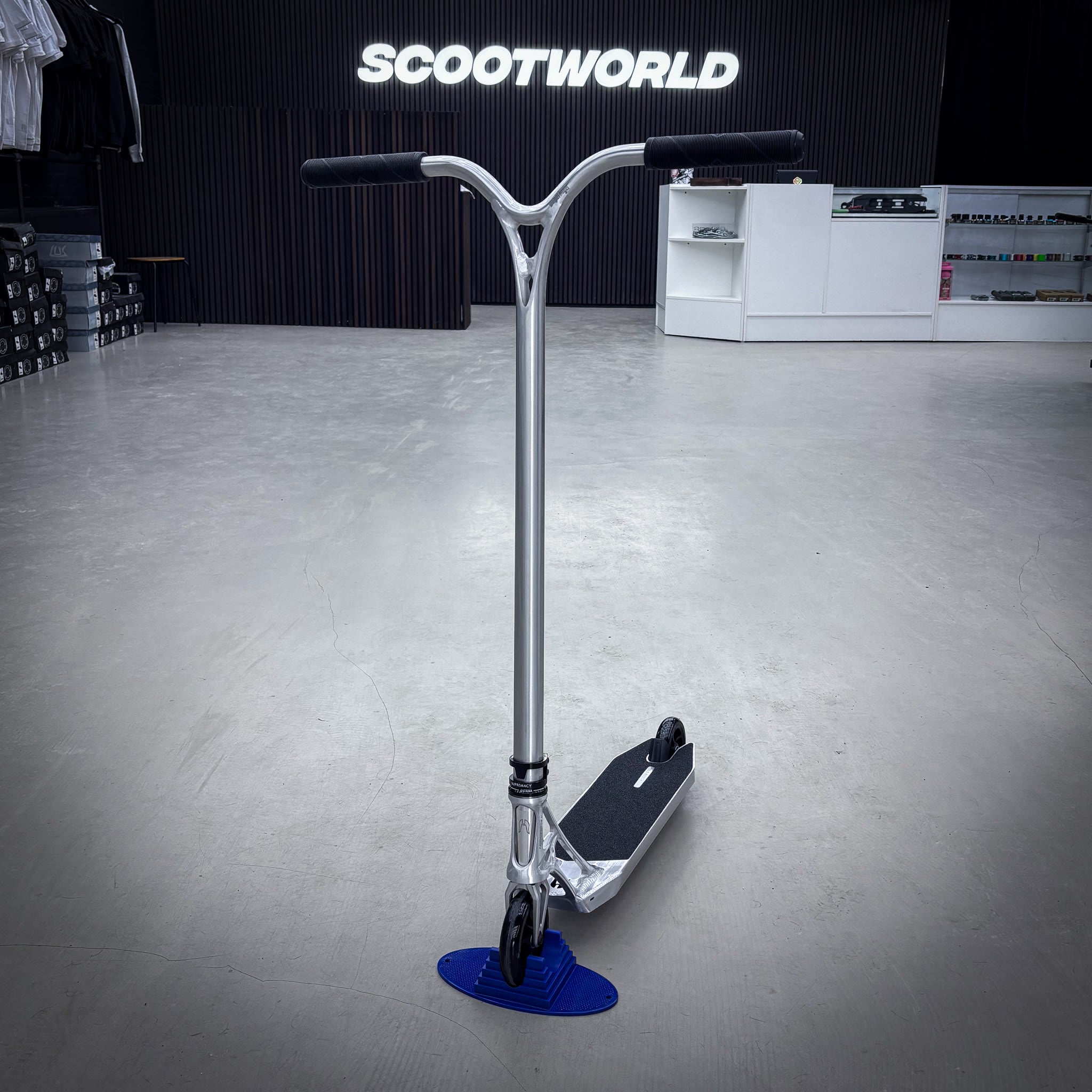 Ethic Silver Custom Stunt Scooter - Silber