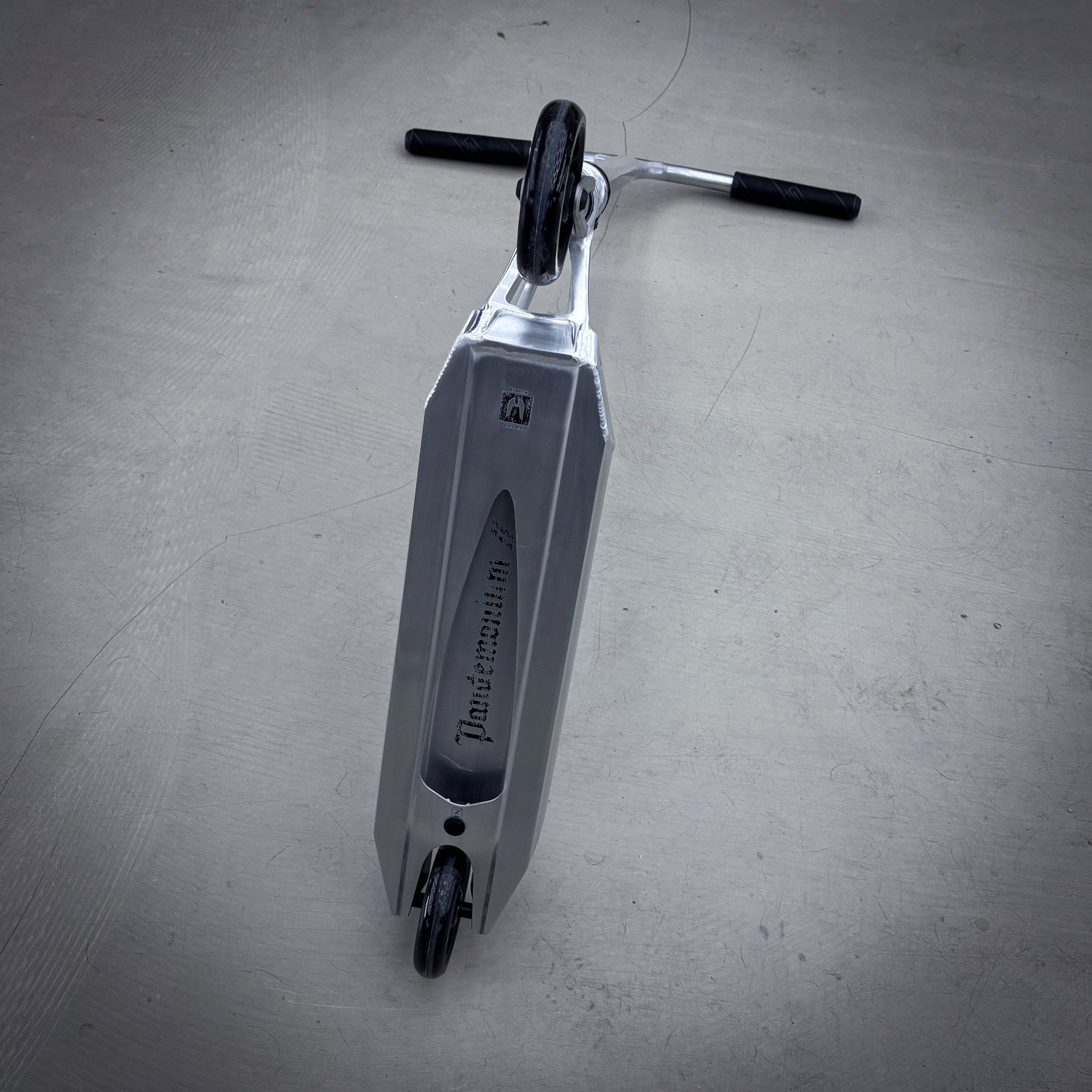Ethic Silver Custom Stunt Scooter - Silber
