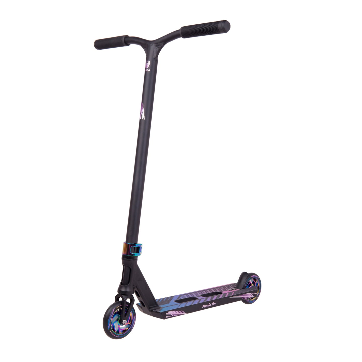 Panda Pro Stunt Scooter - Schwarz/Regenbogen-ScootWorld.de