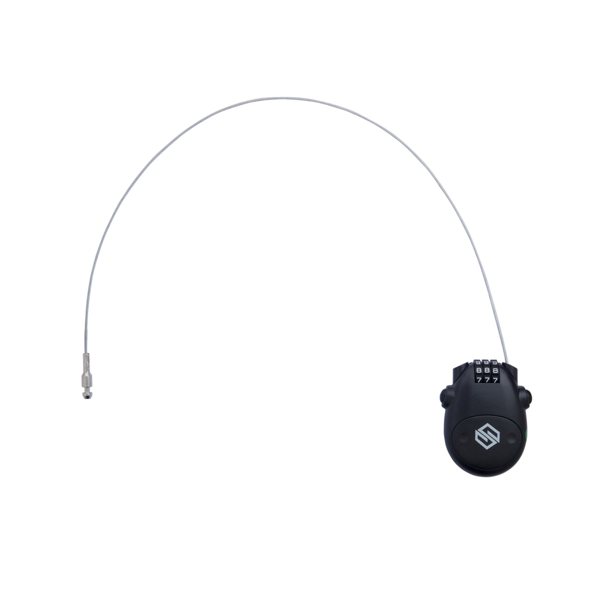 Striker Small Wire Scooter Schloss - Schwarz
