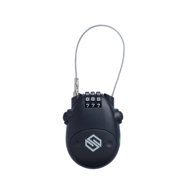 Striker Small Wire Scooter Schloss - Schwarz