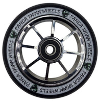 Panda Spoked V2 100mm Stunt Scooter Rolle - Chrome-ScootWorld.de