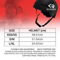 Reversal Lux Verstellbare Skate Helm - Blau-ScootWorld.de