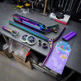 Striker Rainbow Purp Custom Build Stunt Scooter - Rainbow-ScootWorld.de