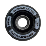 Supreme Rollers Quad Rollen 62mm/78A - Schwarz-ScootWorld.de